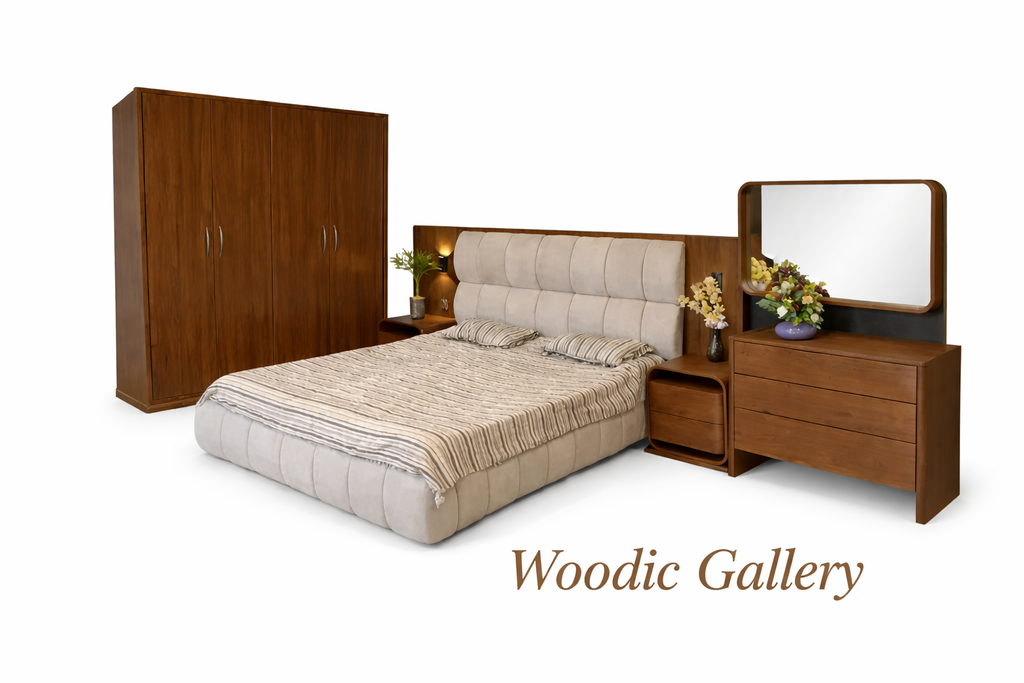 Royal Walnut Comfort Bedroom Set