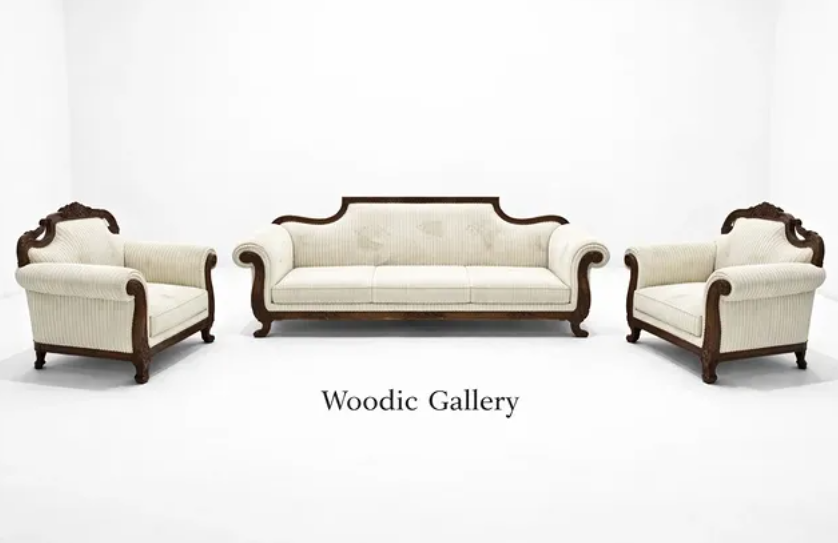 Elegant Chinioti Sofa – Light Carving