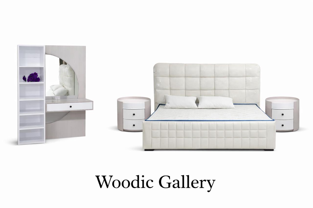 Half Moon Bubble Bed Set by Woodic Gallery